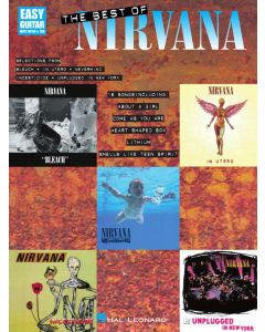 The Best of Nirvana Easy Guitar with Notes & Tab