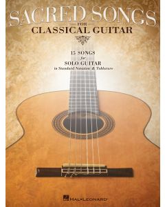 Sacred Songs For Classical Guitar In Standard Notation And Tab