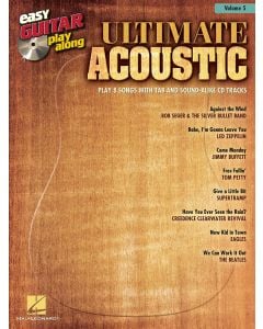 Ultimate Acoustic Easy Guitar Playalong Volume 5 BK/CD