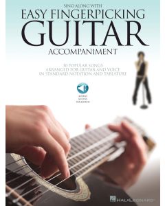 Sing Along With Easy Fingerpicking Guitar Accompaniment BK/2CD