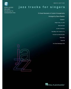 Jazz Tracks For Singers Men's Edition BK/CD