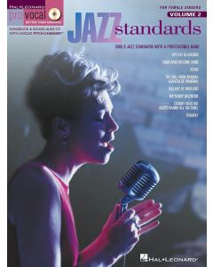 Jazz Standards Pro Vocal Womens Edition Volume 2 BK/CD