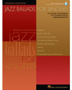 Jazz Ballads For Singers Women's Edition BK/OLA