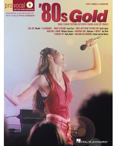'80s Gold Pro Vocal Womens Volume 4 BK/CD