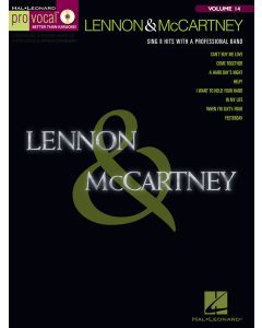 Lennon & McCartney Pro Vocal Men Volume 14 BK/CD
