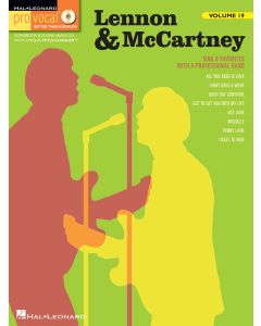 Lennon & McCartney Pro Vocal Male Or Female Volume 19