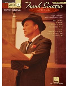 Frank Sinatra Standards Pro Vocal Men Volume 20 BK/CD