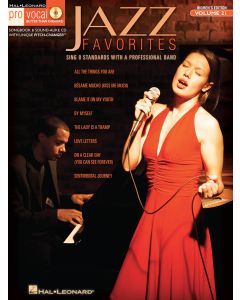 Jazz Favorites Pro Vocal Women's Edition Volume 21 BK/CD