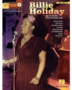 Billie Holiday Pro Vocal Women's Edition Volume 33 BK/CD