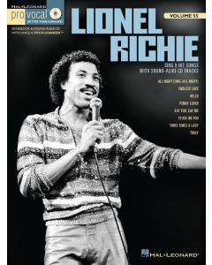 Lionel Richie Pro Vocal Men's Edition Volume 55 Bk/Cd