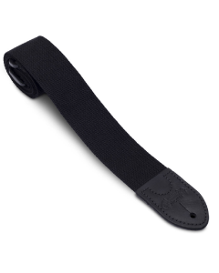 Martin Basic Cotton Weave Pick Holder Strap in Black