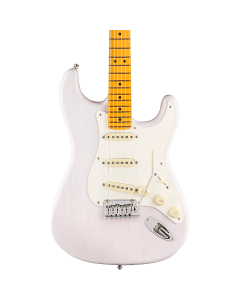Fender American Ultra Luxe Vintage '50s Stratocaster Electric Guitar, Maple Fingerboard in White Blonde