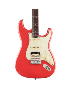 Fender American Ultra Luxe Vintage '60s Stratocaster HSS Electric Guitar, Rosewood Fingerboard in Fiesta Red