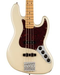 Fender Player Plus Jazz Bass, Maple Fingerboard in Olympic Pearl