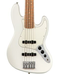 Fender Player Jazz Bass V, Pau Ferro Fingerboard in Polar White