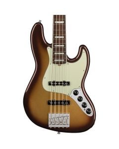 Fender American Ultra Jazz Bass V, Rosewood Fingerboard in Mocha Burst