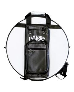 Paiste 22 Pro Synthetic Leather Cymbal Bag in Black and White