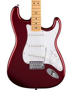 Fender Standard Stratocaster, Maple Fingerboard in White Pickguard in Candy Cola