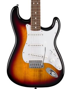 Fender Standard Stratocaster, Laurel Fingerboard in White Pickguard in 3-Color Sunburst