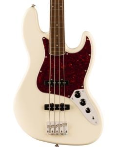 Squier Limited Edition Classic Vibe Mid '60s Jazz Bass, Laurel Fingerboard in Olympic White