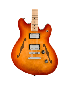 Squier Affinity Series™ Starcaster Deluxe, Maple Fingerboard in Sienna Sunburst