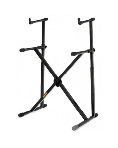 Hercules KS210B X-Braced Double Tier Keyboard stand