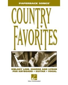 COUNTRY FAVORITES PAPERBACK SONGS