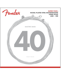 Fender 7250L Nickel Plated Bass Strings .040-.100 Gauge