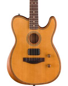 Fender Acoustasonic Standard Telecaster, Rosewood Fingerboard in Aged Natural