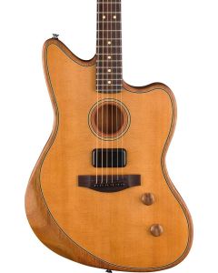 Fender Acoustasonic Standard Jazzmaster, Rosewood Fingerboard in Aged Natural