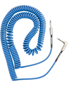 Fender Contour™ Series 30' Coil Instrument Cable in Lake Placid Blue