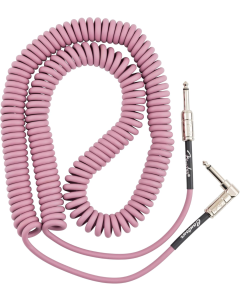 Fender Contour™ Series 30'  Coil Instrument Cable in Burgundy Mist