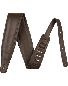 Fender 3.5" Premium Leather Strap in Brown