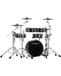 Roland VAD-307S V-Drums Acoustic Design Electronic Drum Kit with DW 3000 Series Hardware Bundle