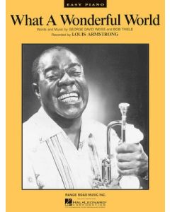 WHAT A WONDERFUL WORLD EASY PIANO S/S