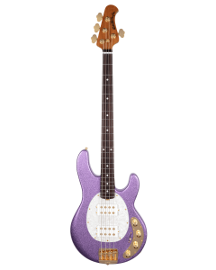 Ernie Ball Music Man StingRay Special HH 4-String in Amethyst Sparkle