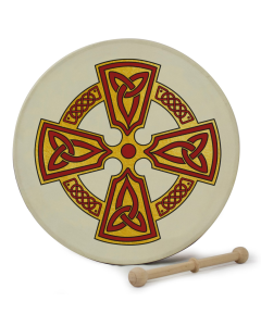 Waltons 12" Kilkenny Cross Bodhran Pack And Beat And DVD