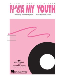 Blame It on My Youth Single Sheet 
