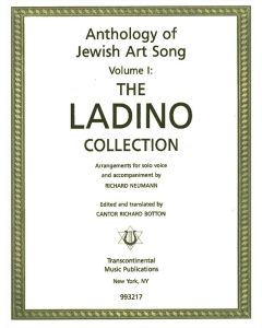 The Ladino Collection Anthology Of Jewish Art Song Volume 1