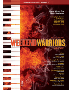 Weekend Warriors Set List 2 Ladies Night Singer's Songbook BK/CD