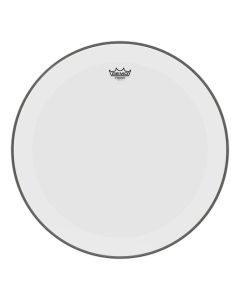 Remo Powerstroke P3 Smooth White No Stripe, Bass Drumhead - 24" - P3-1224-C1