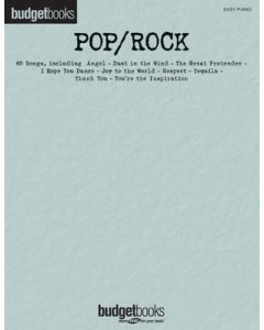 BUDGET BOOKS POP ROCK EASY PIANO