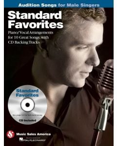 Standard Favorites Audition Songs For Male Singers BK/CD