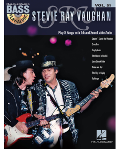 Stevie Ray Vaughan Bass Play Along Volume 51 BK/CD