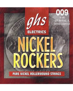GHS R+RXL/L  Nickel Rockers Electric Guitar Strings 9-46 Gauge