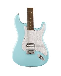 Fender Tom DeLonge Stratocaster, Rosewood Fingerboard in Daphne Blue