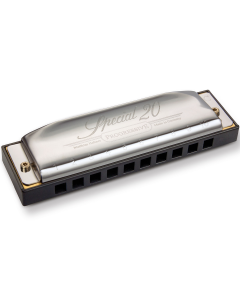 Hohner Progressive Series Special 20 10-Hole Diatonic Harmonica F#