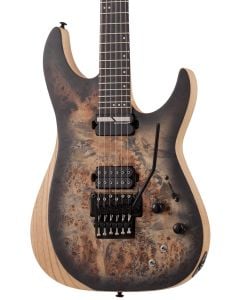 Schecter Reaper 6 FR S Electric Guitar in Satin Charcoal Burst