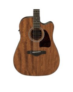 Ibanez AW54CE Artwood Dreadnought Acoustic Guitar in Open Pore Natural