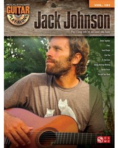 JACK JOHNSON GUITAR PLAY ALONG V177 BK/CD